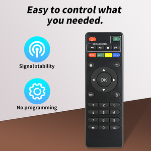 X96 nuova condizione 3D 4K LED Smart TV ABS in plastica metallo tastiera a infrarossi telecomando automatico Android 3V codice fisso - Product Image 5
