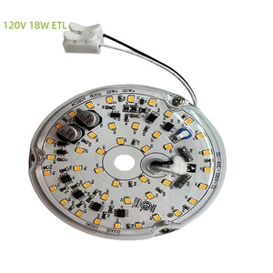 Standard or Customized 120V AC Round 100mm Module High Power <strong>LED</strong> Module 18W ETL Listed - Product Image 1