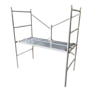 Escalera de acero de resistencia Tipo Marco de peso ligero Andamio de 8 pies para la venta Construcción de edificios internos - Product Image 3