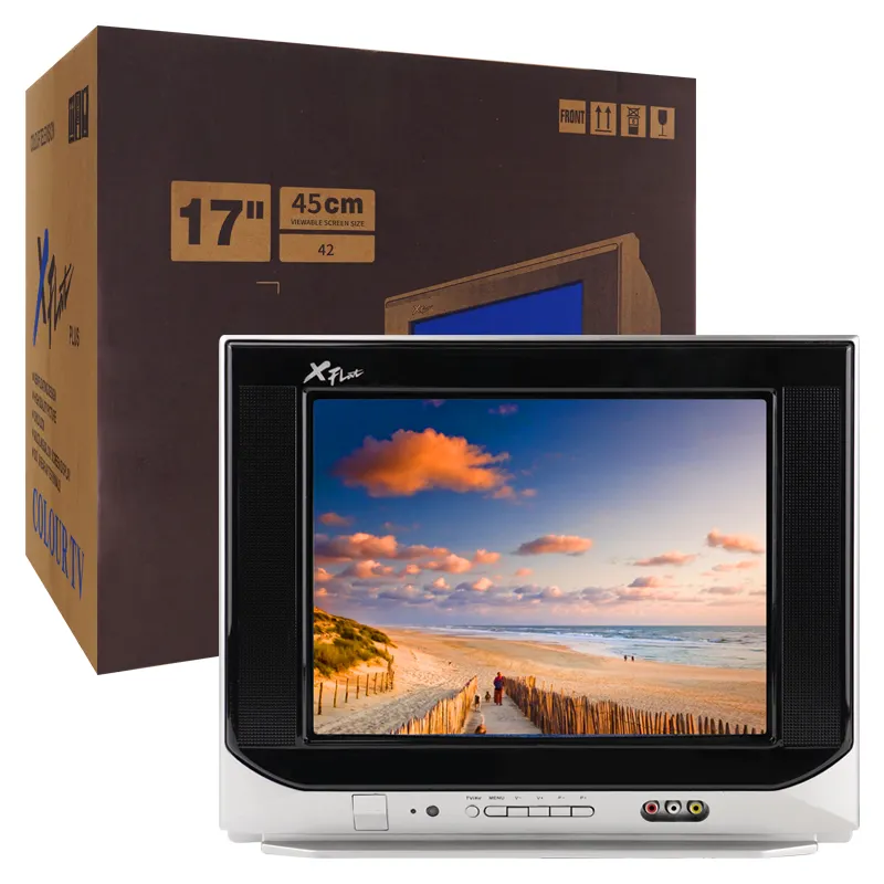 17 XFLAT 17 inç yeni marka crt tv mini tv