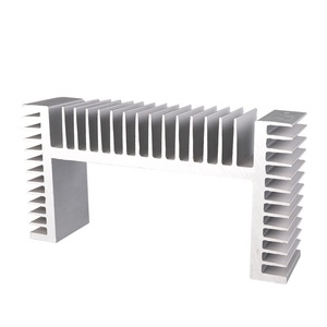 Aluminium <strong>Heatsink</strong> 6063 T5 Customized Aluminium Profile <strong>Heatsink</strong> for Radiator Cooling System