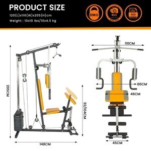 ONESTARSPORTS fabrika doğrudan satış Fitness ekipmanları ev spor salonu tek istasyonu çok fonksiyonlu vücut geliştirme egzersiz spor salonu - Product Image 6