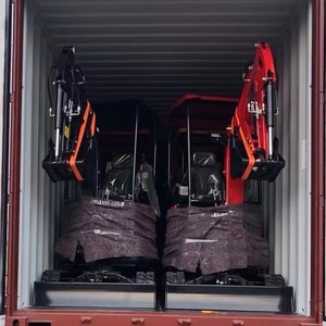 Miễn phí vận chuyển 2.5 tấn Mini Digger micro máy xúc lâm nghiệp Kubota EPA động cơ trang trại Crawler thủy lực mini máy xúc để bán - Product Image 5