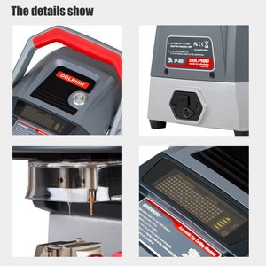 Ab hiçbir vergi gelen gemi Xhorse yunus XP005 otomatik anahtar kesme makinesi çoklu dil için taraflı/parça/Dimple/Tibbe tuşları - Product Image 4