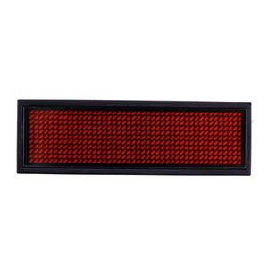 Display multilingue insegna a scorrimento a LED rossa ricaricabile/Badge nome/tabellone Tag messaggio - Product Image 3