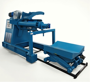 Fabbrica di macchine per la produzione di piastrelle personalizzate pesanti da 10ton Uncoiler idraulico completamente automatico
