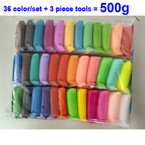 Toksik olmayan ucuz fiyat 12 24 renkler için ULTRA hafif hamuru hava kuru kil çocuklar modelleme süper hafif kil DIY polimer kil - Product Image 2