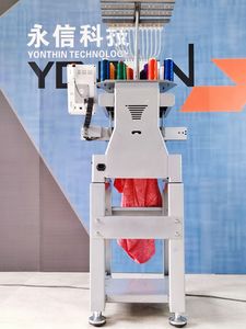 Yonthin 12/15 Colors Apparel Sewing Machinery Cap Ready Garment Single 1 Head Embroidery Machines Computerized with <strong>Software</strong> - Product Image 4