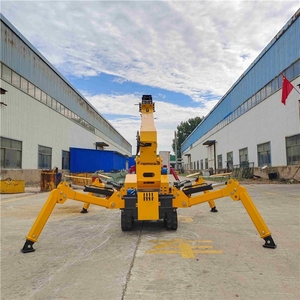 Çatı montajı ve depolama için teleskopik bomlu mobil örümcek paletli vinç 3t yük kapasitesi - Product Image 4