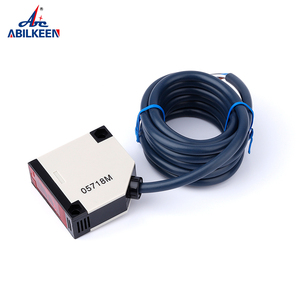 Interruptor de proximidad de reflexión difusa inductivo Rectangular de alta calidad Sensor de fotocélula con cable - Product Image 1