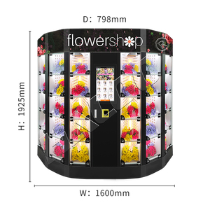 Haloo Máy bán hàng tự động Nhà cung cấp quà tặng hoa Máy bán hàng tự động ngoài trời Máy bán hàng tự động - Product Image 6