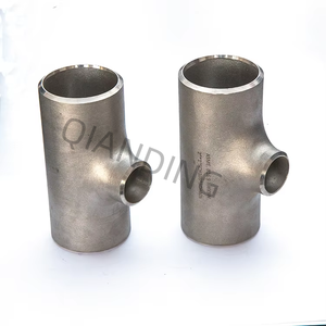 Tee, đỏ, smls, BW, sch80 DN25 ASME b16.9, ASTM A234-WPB thép không gỉ TEE giảm tốc TEE PN16 - Product Image 6