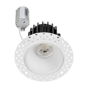 Trimless Ultra-Thin Recessed Anti-Glare <strong>LED</strong> Downlight 5 Color Temperature Selectable Dimmable <strong>90</strong> <strong>CRI</strong> 5 CCT Square Slim J-Box - Product Image 1