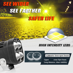 Super Bright 3 Inch 60W Cube <strong>LED</strong> Work Light With <strong>4</strong> Pod Lens for <strong>12V</strong> 24V Car SUV Truck Offroad Motorcycle <strong>Led</strong> Fog Driving Light - Product Image 2