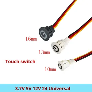 <span class=keywords><strong>Mini</strong></span> 5V/12V/24V LED Schreibtisch lampe Licht Berührungs sensorsc halter Verdeckte induktive Steuert aste mit stufenlosem Dimmen - Product Image 2