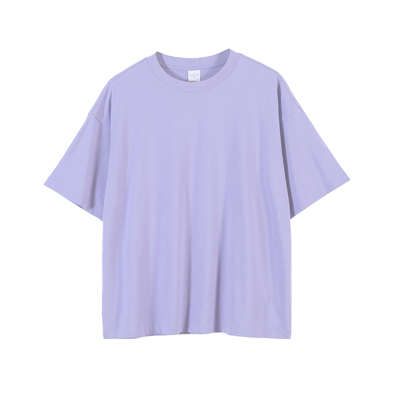 Maglietta oversize-viola chiaro