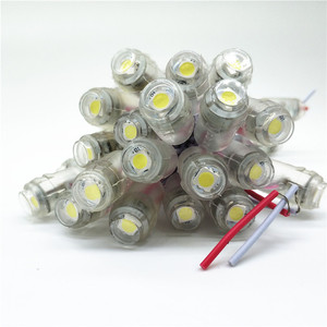 50 шт. WS2811 IC RGB Полноцветный 12 мм пикселей цифровой адресуемый 5 В 12 В Dream Color LED Pixels Module IP68 Водонепроницаемый свет - Product Image 5
