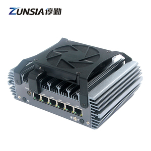 Zunsia Network Security Computer 6 Lan 12th Gen N100 N300 N305 11th Core I5 I7 DDR5 X86 Linux Router PfSense Firewall Mini PC - Product Image 1