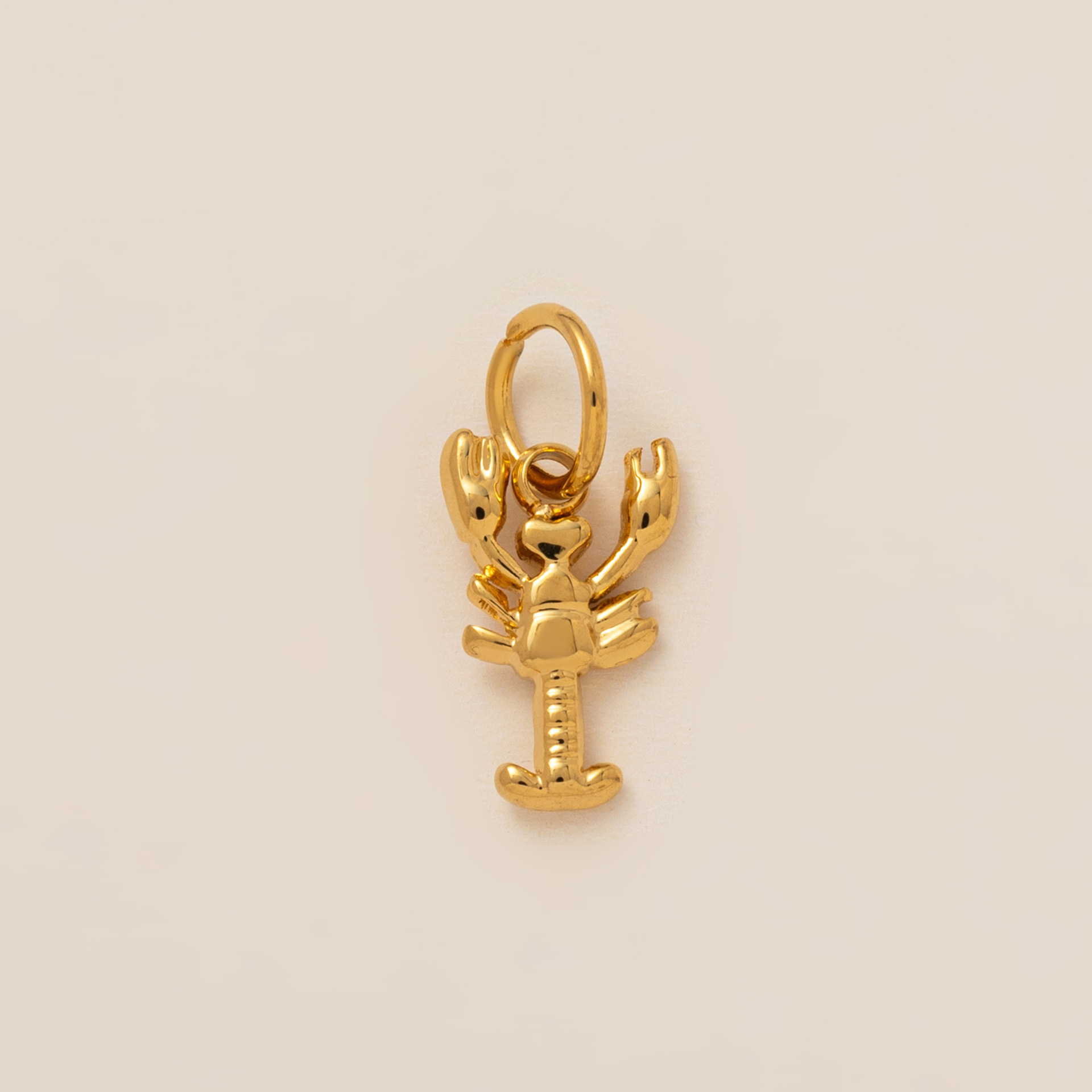 Lobster Gold Pendant