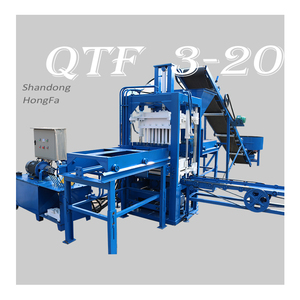 Concrete <strong>Block</strong> Making Machine Qt3-20 <strong>Interlocking</strong> Concrete <strong>Block</strong> Machine - Product Image 2