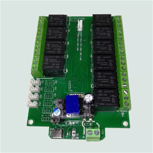 Dht11 am2301 s18b20 אות קלט tuya 10 ערוץ wifi שליטה מרחוק rf ממסר תמיכה 4 דרך טמפרטורה ובקרת לחות