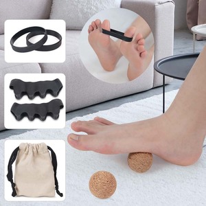 Bộ chăm sóc bàn chân đàn hồi ban nhạc nút chai massage bóng plantar Fasciitis cứu trợ bunion chỉnh Toe separator - Product Image 2