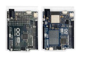 Arduino UNO Minima için uyumlu yeni muhafaza kutusu şeffaf akrilik kılıf (tahta olmadan)