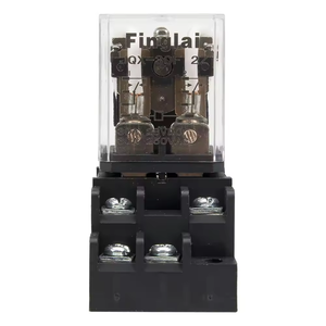 JQX-30F 30A電磁リレーソケットベース付きDPDTハイパワーリレーJQX-30F-2Z AC 220V 110V DC 24V 12V - Product Image 3