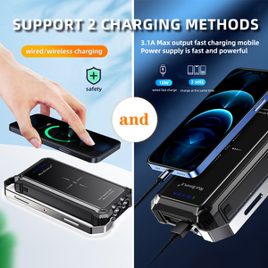 Lanterna da campeggio a LED portatile multifunzionale ricaricabile da 20000Mah con torcia elettrica - Product Image 6