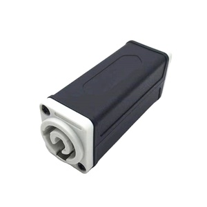 3pin Powercon to Powercon Adapter Female to Female Blue White <strong>Output</strong> <strong>Input</strong> 3 Cores Extension Adapter Powercon Female Connector - Product Image 2