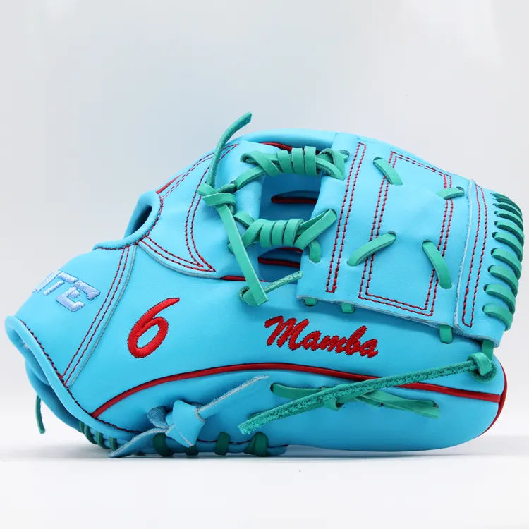 2023 Nuevo diseño guantes de beisbol japonés kip cuero niños guantes de béisbol