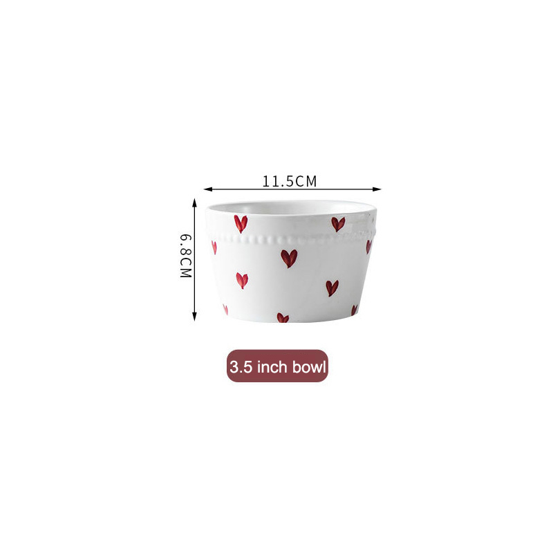 bol coeur blanc