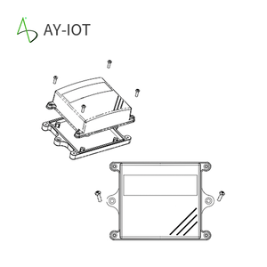 Sistemas de alarma con sensor de temperatura y humedad inalámbricos LoRaWan sensibles y de alta calidad para uso en interiores y exteriores - Product Image 5