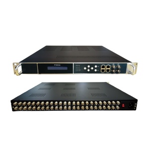 Satellite Receiver with DVBS2 DVBT2 Tuner <strong>Input</strong> to HLS RTMP HTTP RTSP SRT <strong>IP</strong> Gateway in TV Front End System - Product Image 2