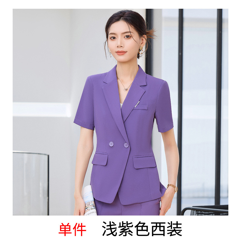 Light purple suit