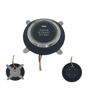 Interruptor de arranque de motor de coche, pulsador de arranque de 12V, entrada sin llave - Product Image 2