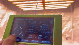 Smart 4 Channels Control Master 0-10V PWM controlador de luz de cultivo de invernadero LED para 200 controlador de panel táctil LED 0-10V dimmer
