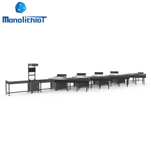 Monolitiot automated courier express logistics E-commerce pacchi automatizzati cubiscan cargoscan DWS sorting conveyor machine - Product Image 6