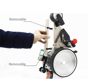 ADV Small High-function Vertical and Horizontal Belt <strong>Grinder</strong> Machine <strong>Knife</strong> Making - Product Image 3
