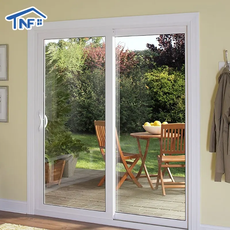 NFRC standart sürgülü cam kapi özelleştirilmiş boyutu füme cam sürgülü iç kapılar