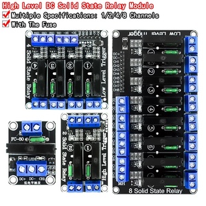 Auf Lager PCBA Factory 5V Relais 1 2 4 8 Kanal für OMRON SSR High Low Level Halbleiter relais modul 250V 2A - Product Image 2