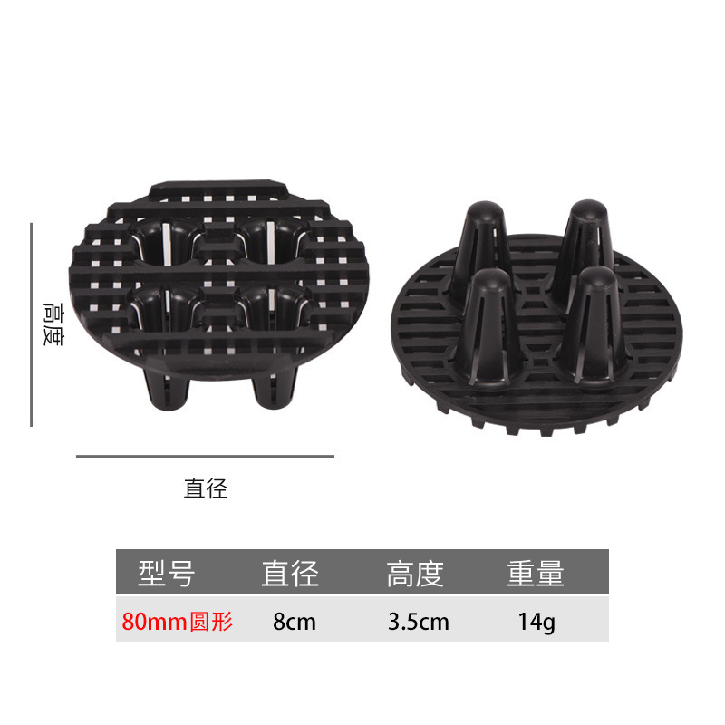 80mm circular root control pad