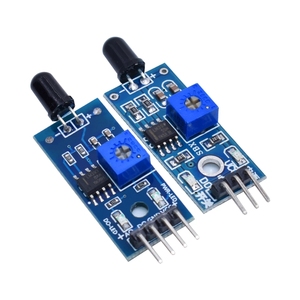 LM393 3/4-poliges IR-Flammen erkennungs sensor modul Brandmelder-Infrarot-Empfänger modul Diy Kit
