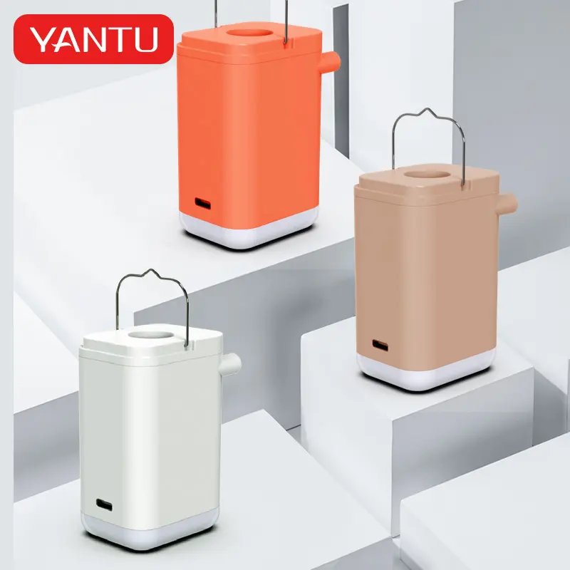 YANTU AM23 Portable Mini Cordless Tire Inflators For Camp Lighting Rechargeable