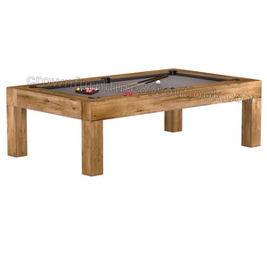 Mesa de billar convertible multifuncional para interior, diseño moderno, 8 pies, 9 pies, para comedor - Product Image 3