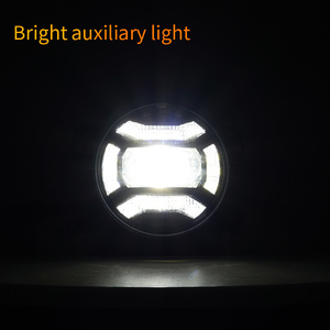 <strong>4</strong>&quot; <strong>4</strong> Inch Round 30w 12V LED Fog <strong>Light</strong> Passing <strong>Light</strong> with DRL Led Lamp Driving Off Road Fogs for Jeep Wrangle JK 07-17 - Product Image 5