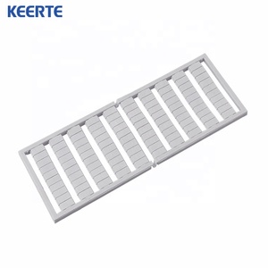 ZB4 4.2 mm Thickness Front Side Marker Strips With <strong>Standard</strong> Numbering Blank Marker Strips for ST and <strong>PT</strong> DIN Rail Terminal Blocks - Product Image 2