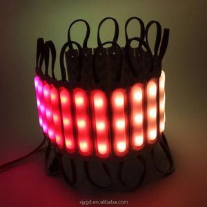 Dream Color <strong>RGB</strong> WS2811 5050 <strong>LED</strong> Strip 20PCS 3LEDs Module IP65 Waterproof DC12V Perfect for Vibrant Advertisement and Decoration - Product Image 1