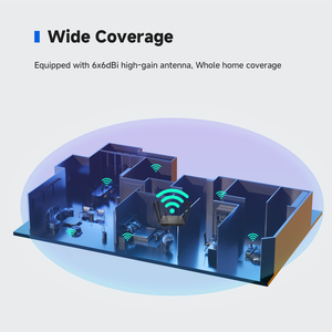 <strong>Wi</strong>-<strong>Fi</strong> 7 Smart Home Router with IoT Device Security and Real-Time Monitoring 2.4GHz &amp; <strong>5GHz</strong> High-Speed Internet Dual-Band Router - Product Image 3