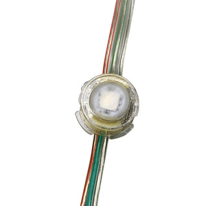 Christmas Decoration <strong>LED</strong> <strong>Modules</strong> DC5V Waterproof Full <strong>Color</strong> WS2811 20mm IP68 Bullet Smart <strong>Led</strong> <strong>Pixel</strong> Light <strong>String</strong> - Product Image 6